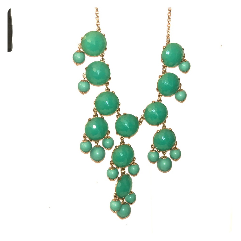 Teal/Green Statement Necklace
